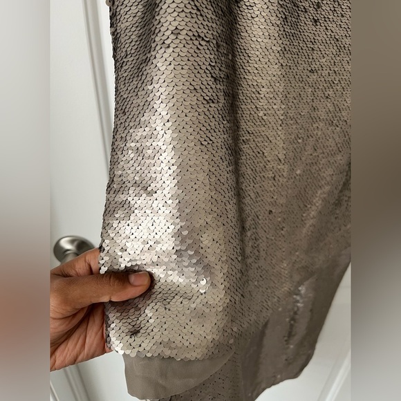 Merona sequin shift dress! Size 2 worn once! Fully lined and amazing quality 🤍 - Picture 5 of 5